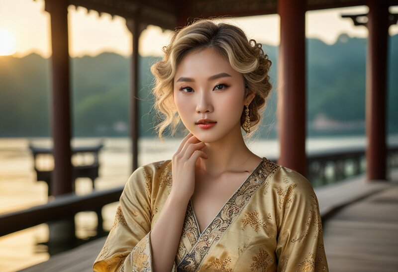 欧式少女18高清壁纸